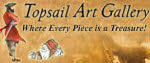 Whimsical Artist Scott Plaster at the Topsail Art Gallery in Surf City